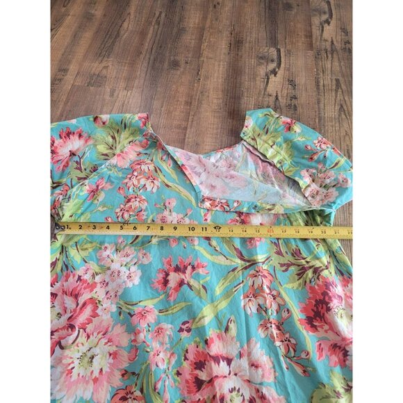 Mod Mum Hospital Floral Gown Maternity Nursing Access And C-Section Size L - Picture 4 of 7